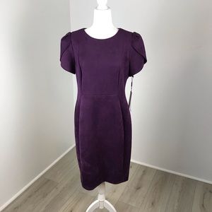 Calvin Klein Purple Sheath Dress Size 12